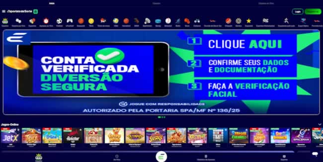 Aposta ganha cadastro